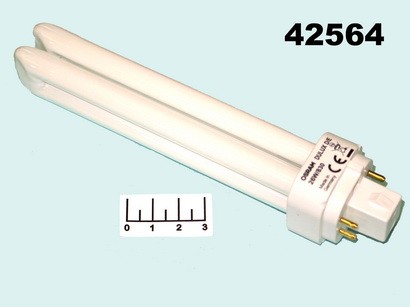 Лампа люминесцентная 26W G24Q-3 830 3000К белый теплый Osram 4 контакта