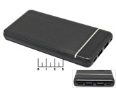 Power Bank 2USB 5V 2A 10Ah - вход micro USB+Type C+Lightning Hoco J59