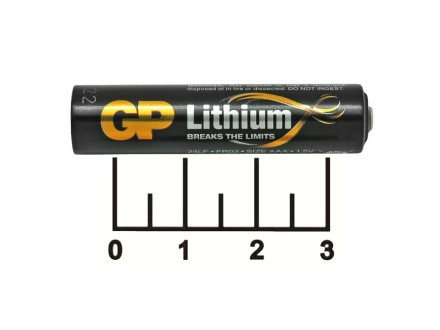 Батарейка AAA-1.5V GP Lithium LR03