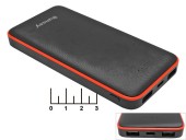Power Bank 2USB 5V 2.1A 10Ah - вход Type C Bunsey BY-25
