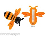 Термометр наружный на присосках (-40...+50C) "Пчелка" ТБ-303
